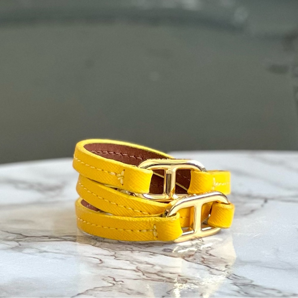 Tory Burch Logo Leather Wrap Bracelets
